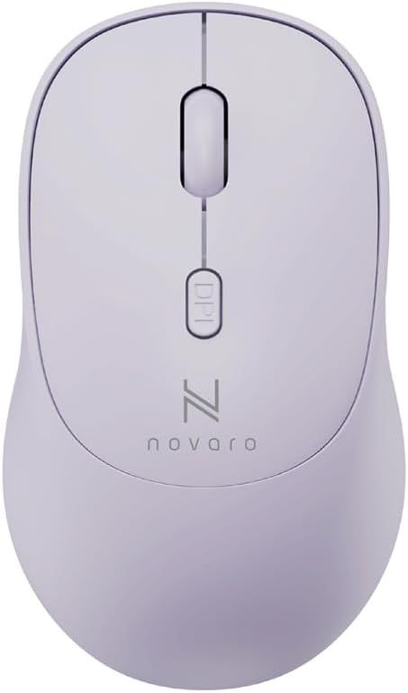 Novaro 2.4 G Wireless Mouse Purple